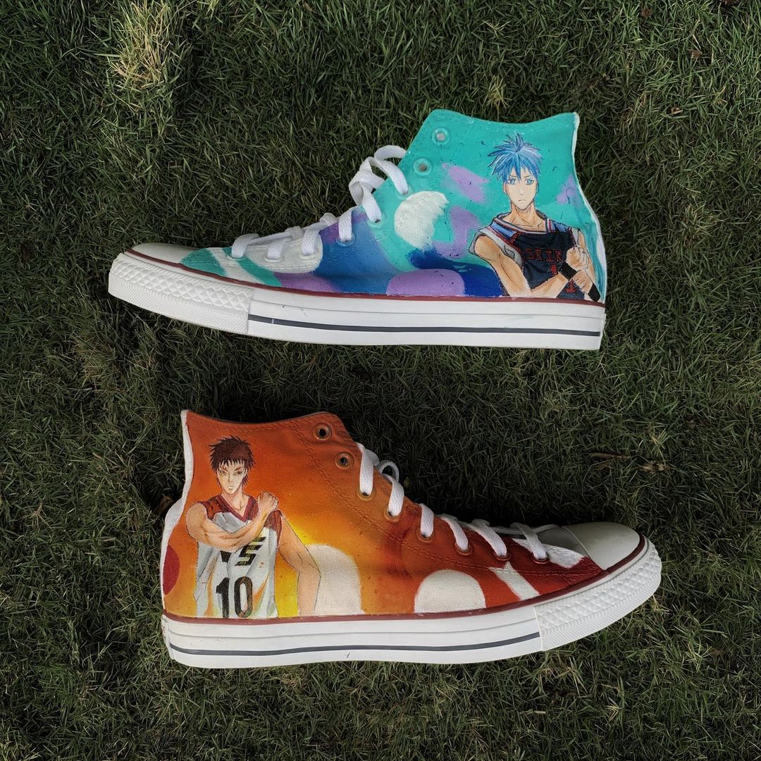 Converse x Kuroko no Basuke (Kuroko and Kagami) Knickgasm