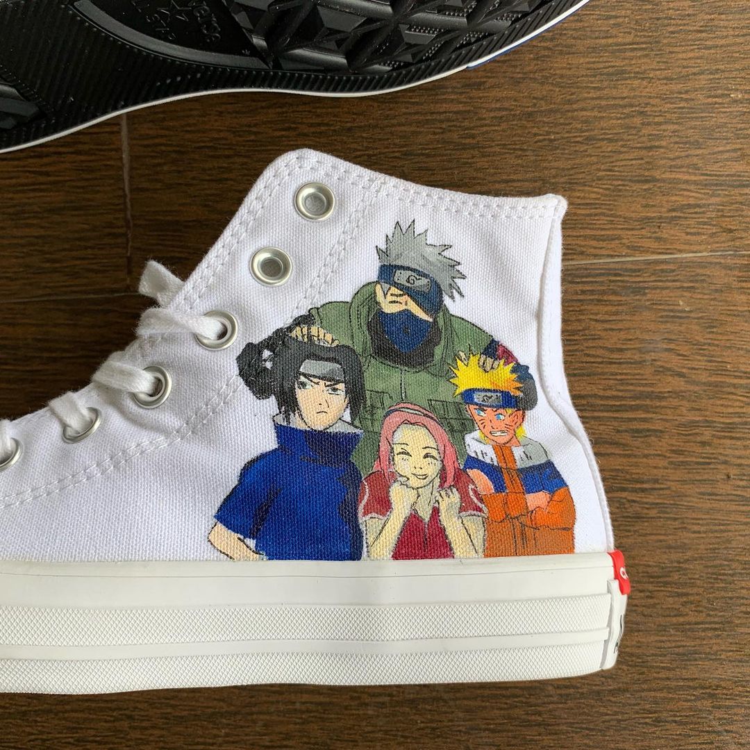 Converse x Naruto Team 7 Knickgasm