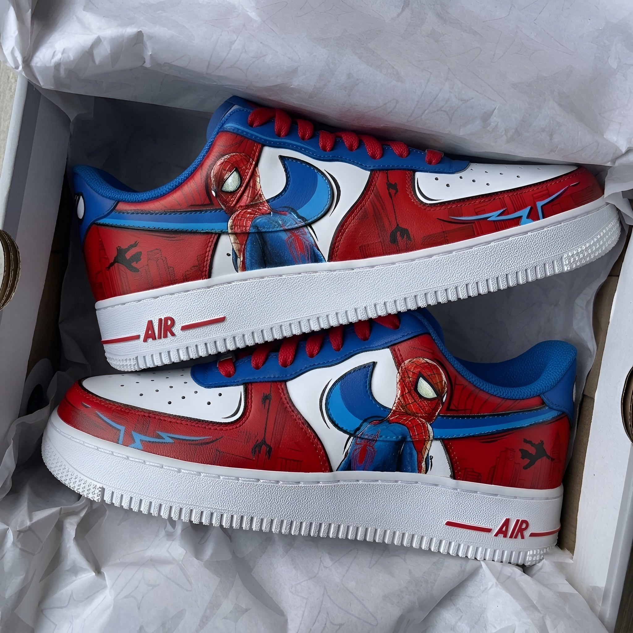 Spiderman x Nike Air Force 1