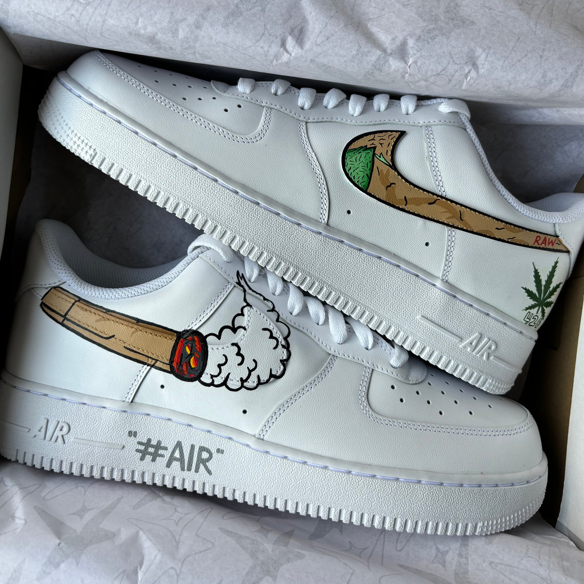 Nike Air Force 1 x RAW – Knickgasm