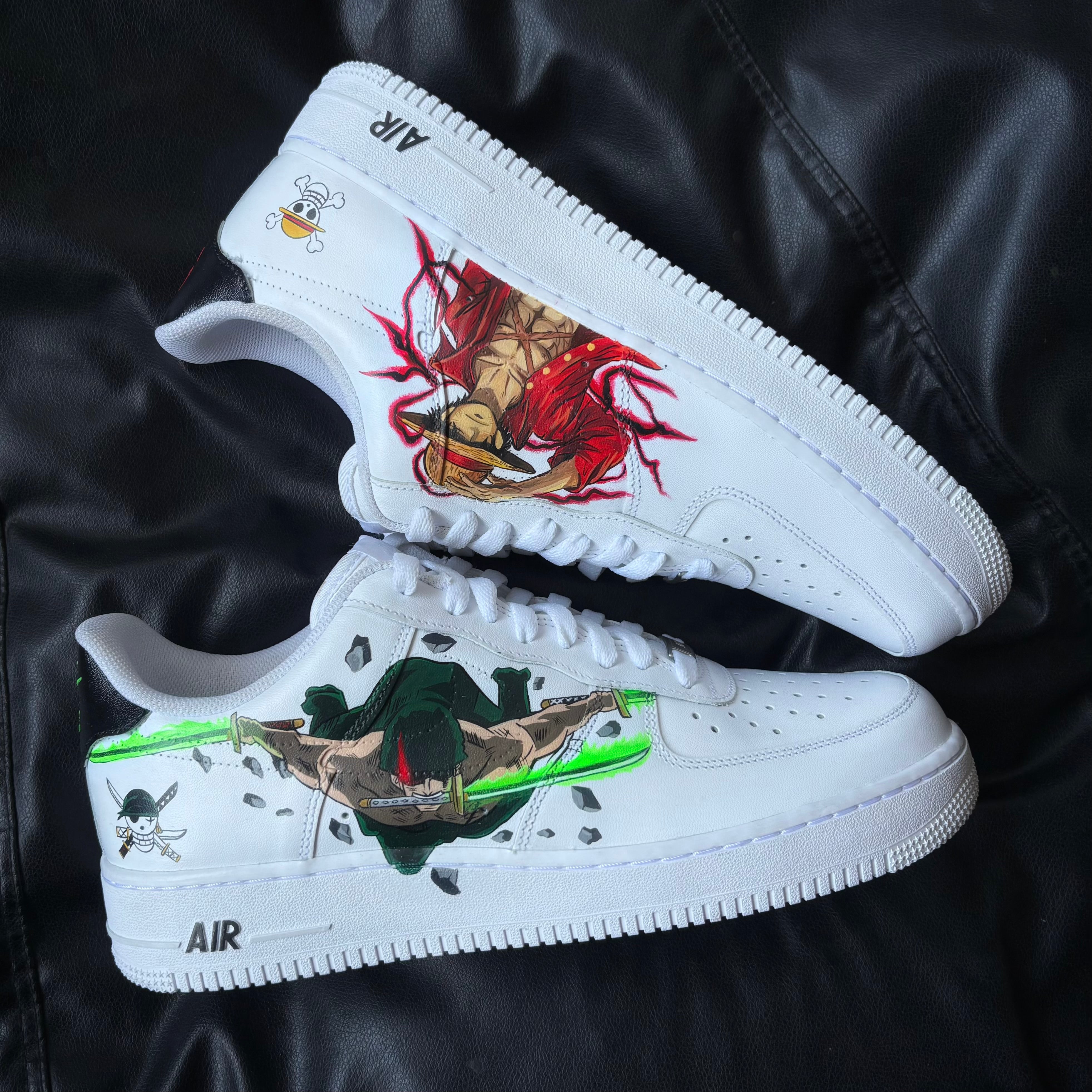 Luffy x Zoro x Nike Air Force 1