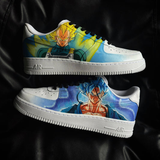 Nike Air Force 1 x Goku x Vegeta