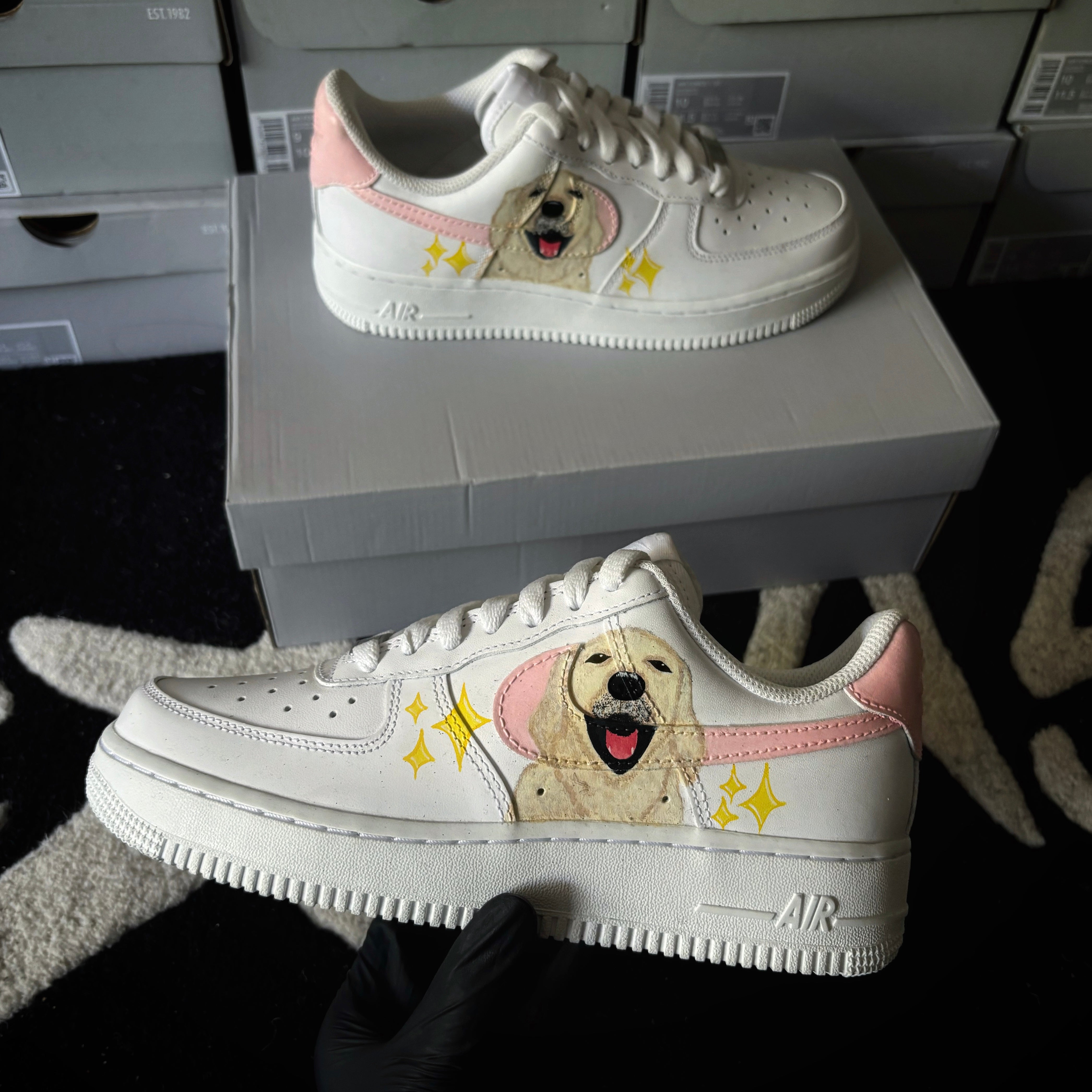 Nike Air Force 1 x Doggo (Customisable with any name)