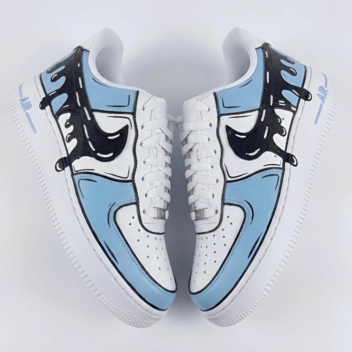 Blue Comic x Nike Air Force 1
