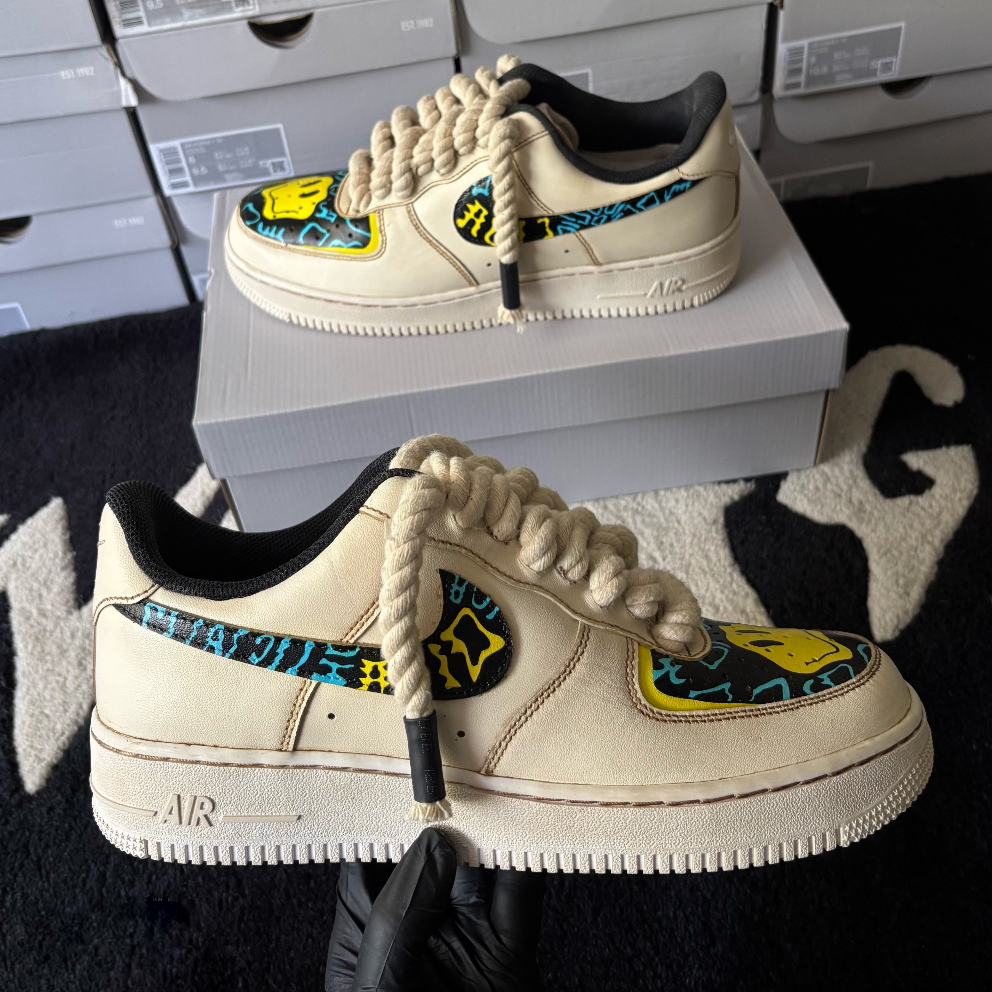 Nike Air Force 1 x Smiley Acid