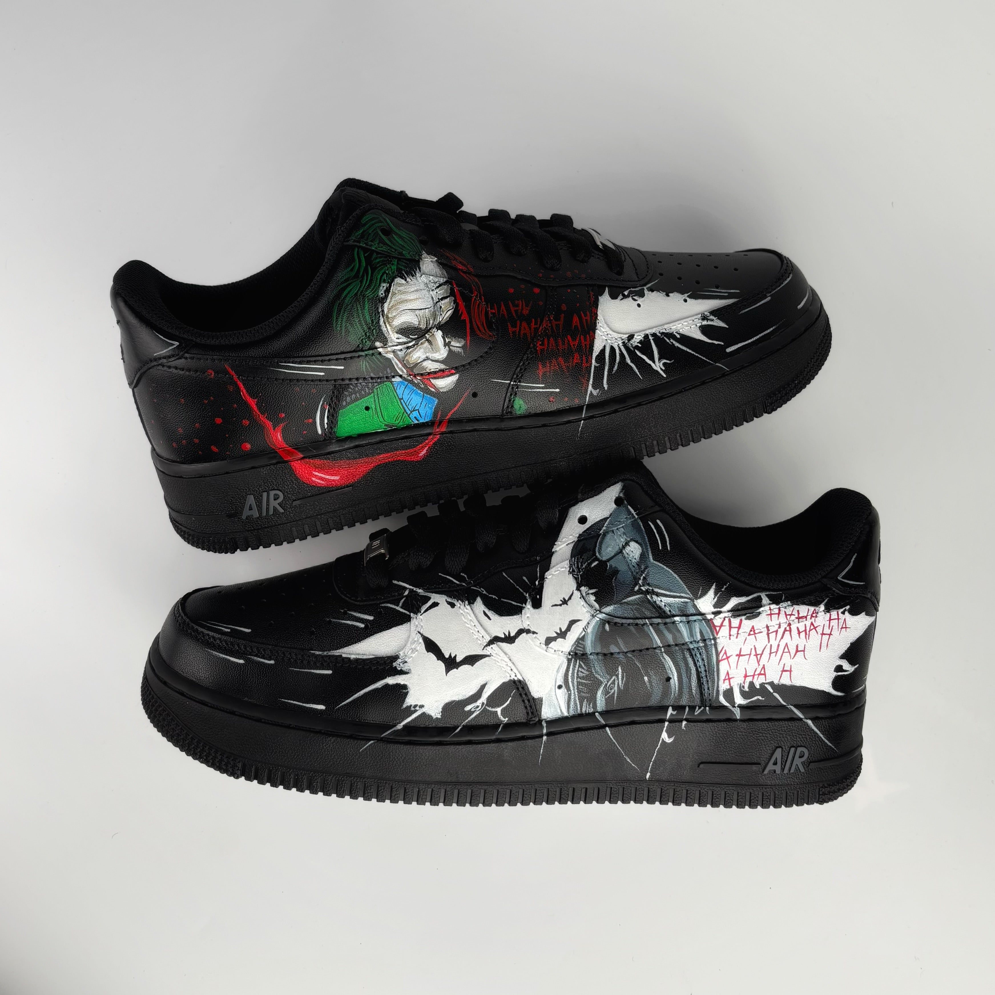 Joker x Batman x Nike Air Force 1 Black