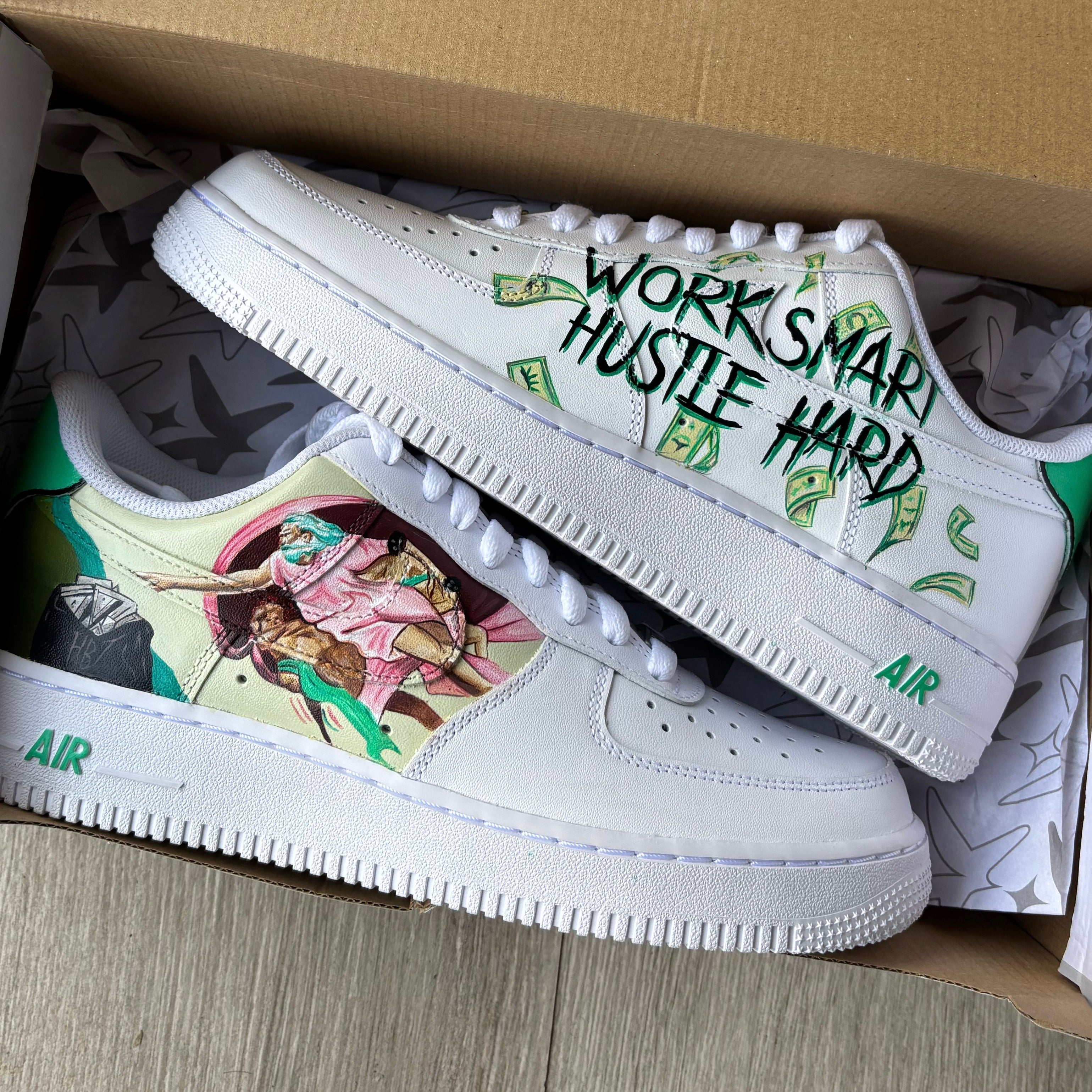 Nike Air Force 1 x Smart Money