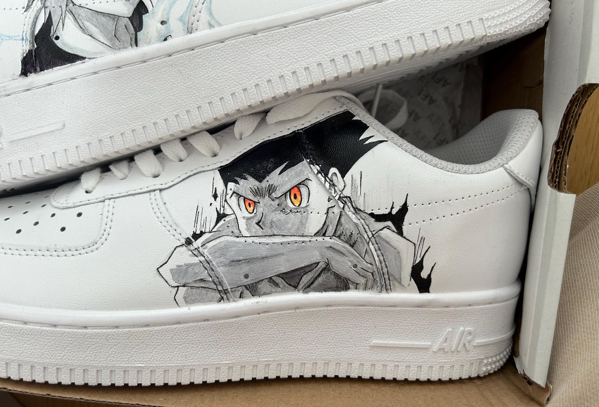 Nike Air Force1 x Hunter x Hunter (Killer and Gon)