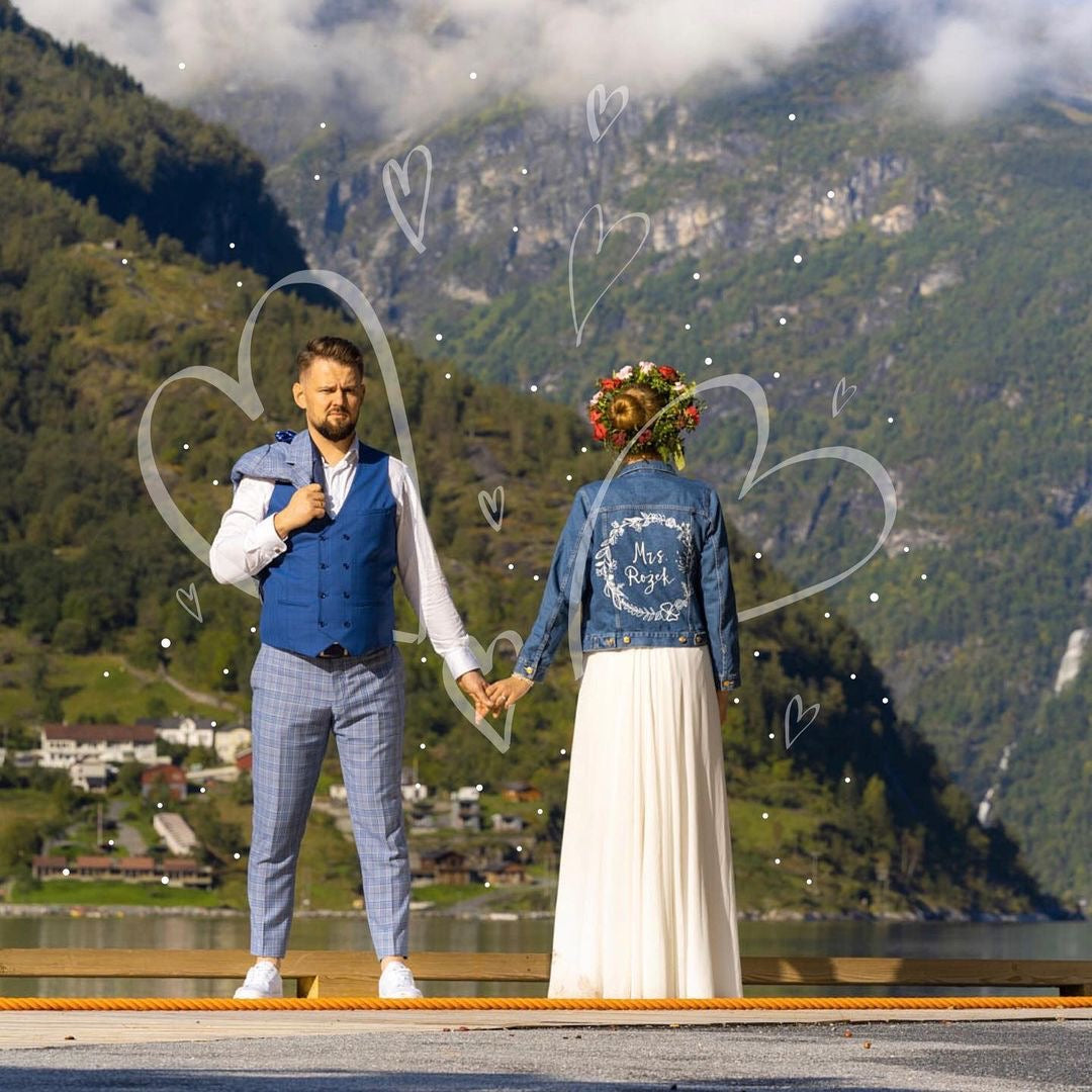 Denim Jacket - Wedding theme