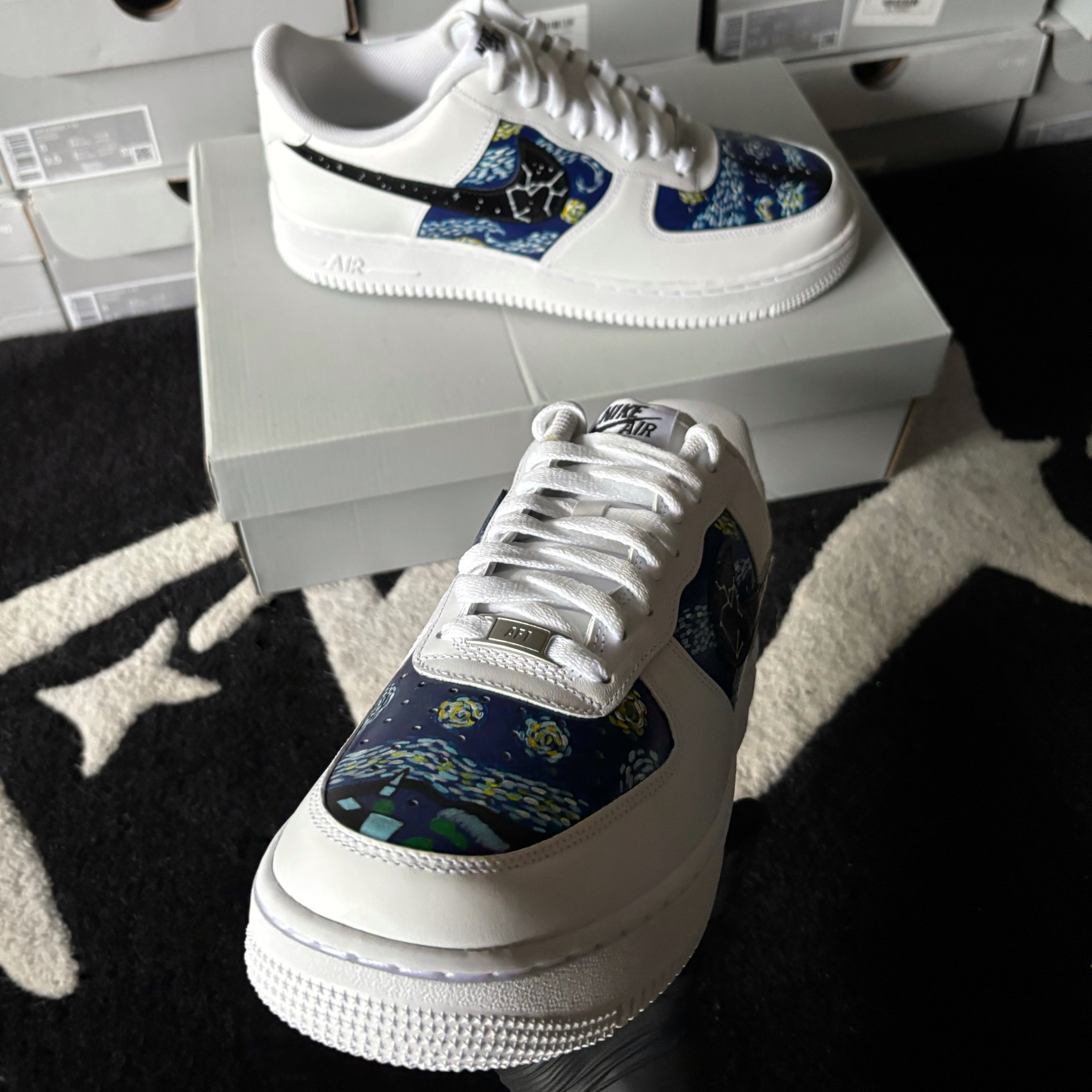 Nike Air Force 1 x Starry Night