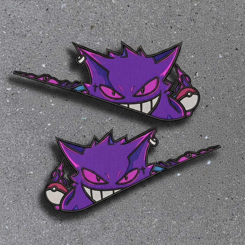 Nike Air Force 1 x Gengar Swoosh
