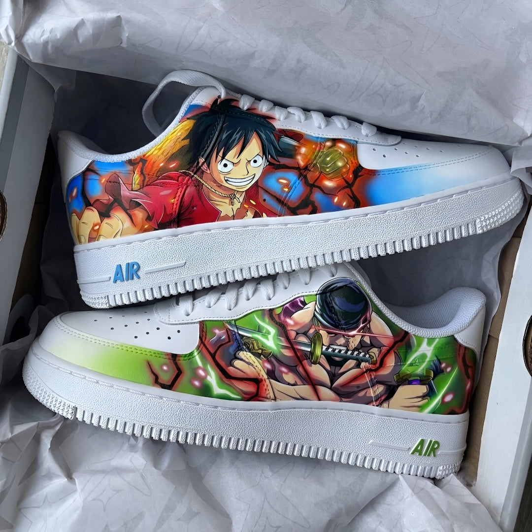 Luffy x Zoro x Nike Air Force 1