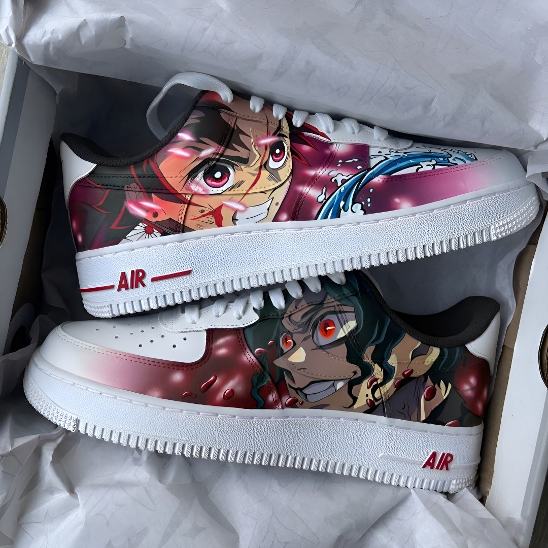 Tanjiro x Muzan x Demon Slayer x Nike Air Force 1