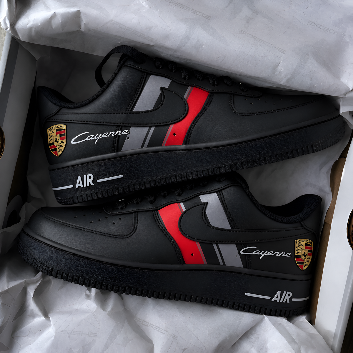 Porsche Cayenne x Nike Air Force 1