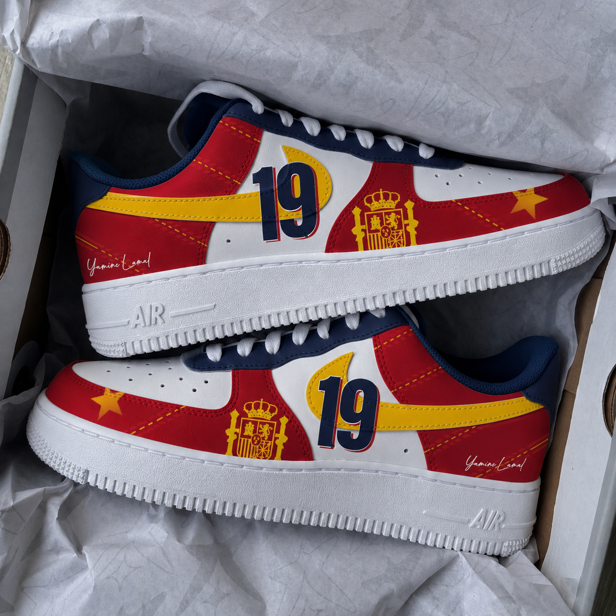 Spain National F.C. x Nike Air Force 1