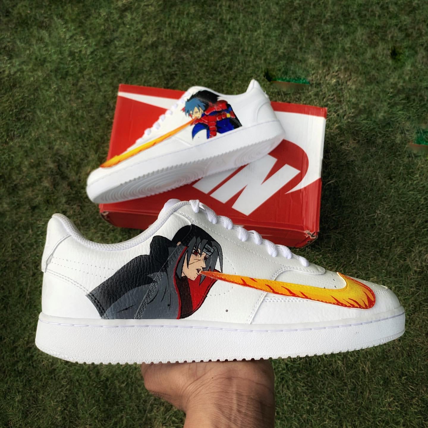 Anime nike shoes best sale