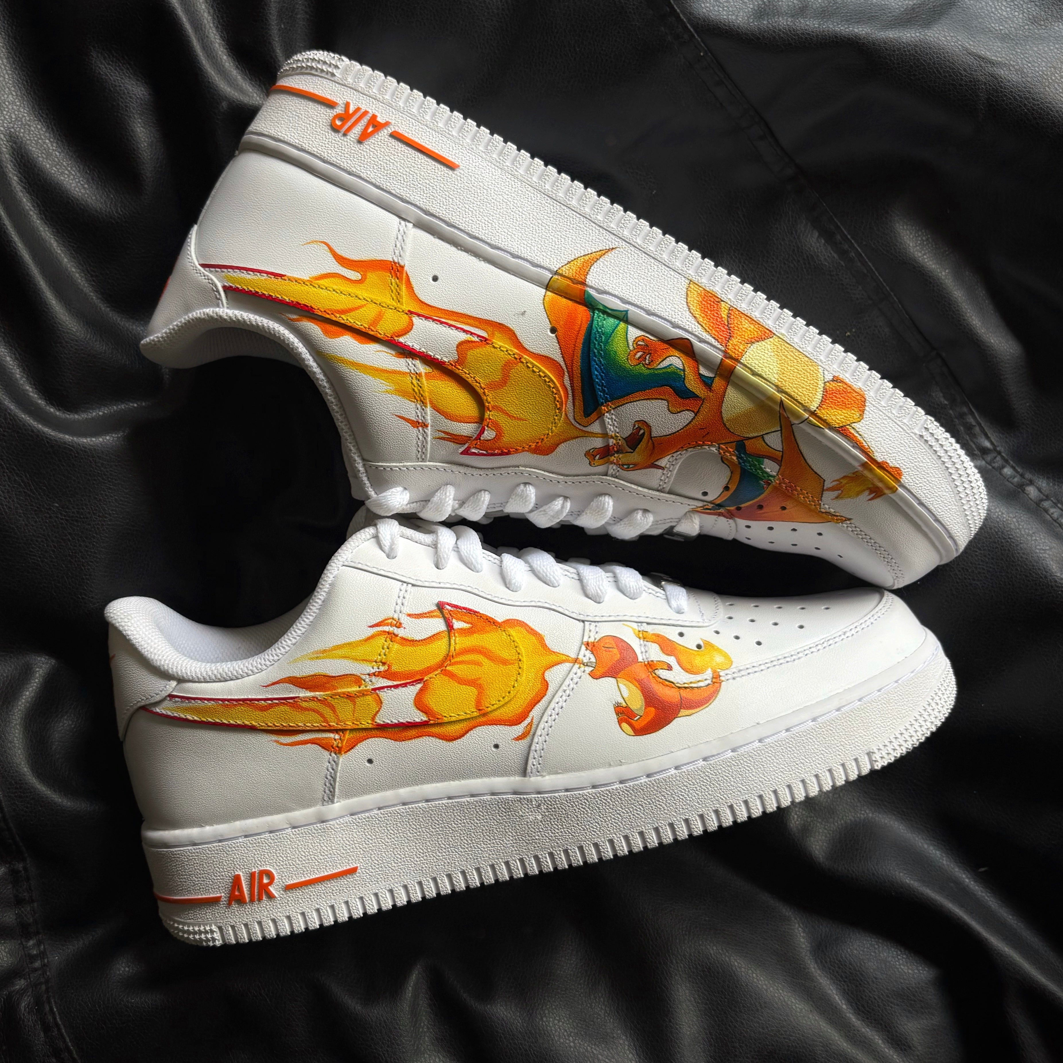 Nike Air Force 1 x Charmander x Charlizard