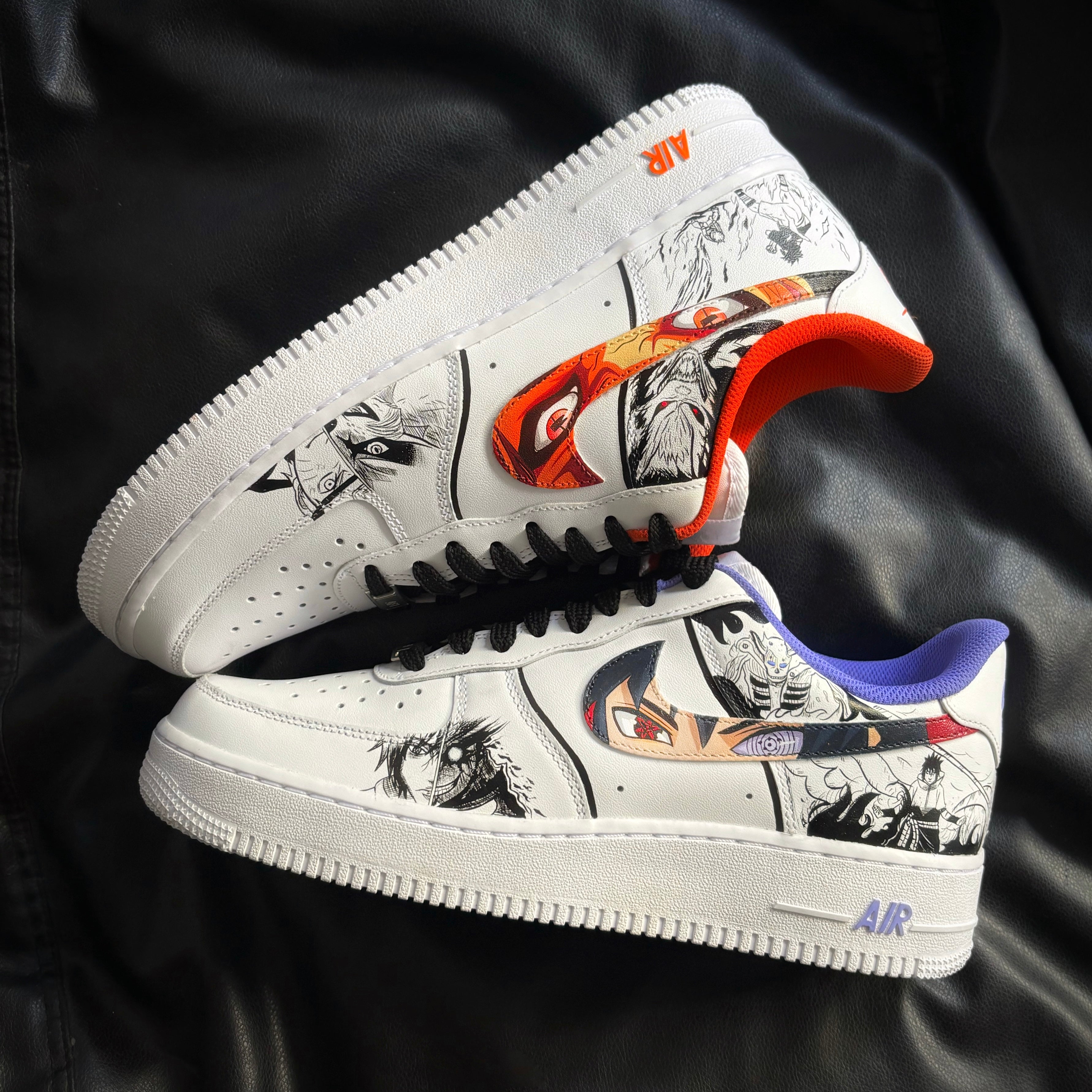 Nike Air Force 1 x Naruto x Sasuke