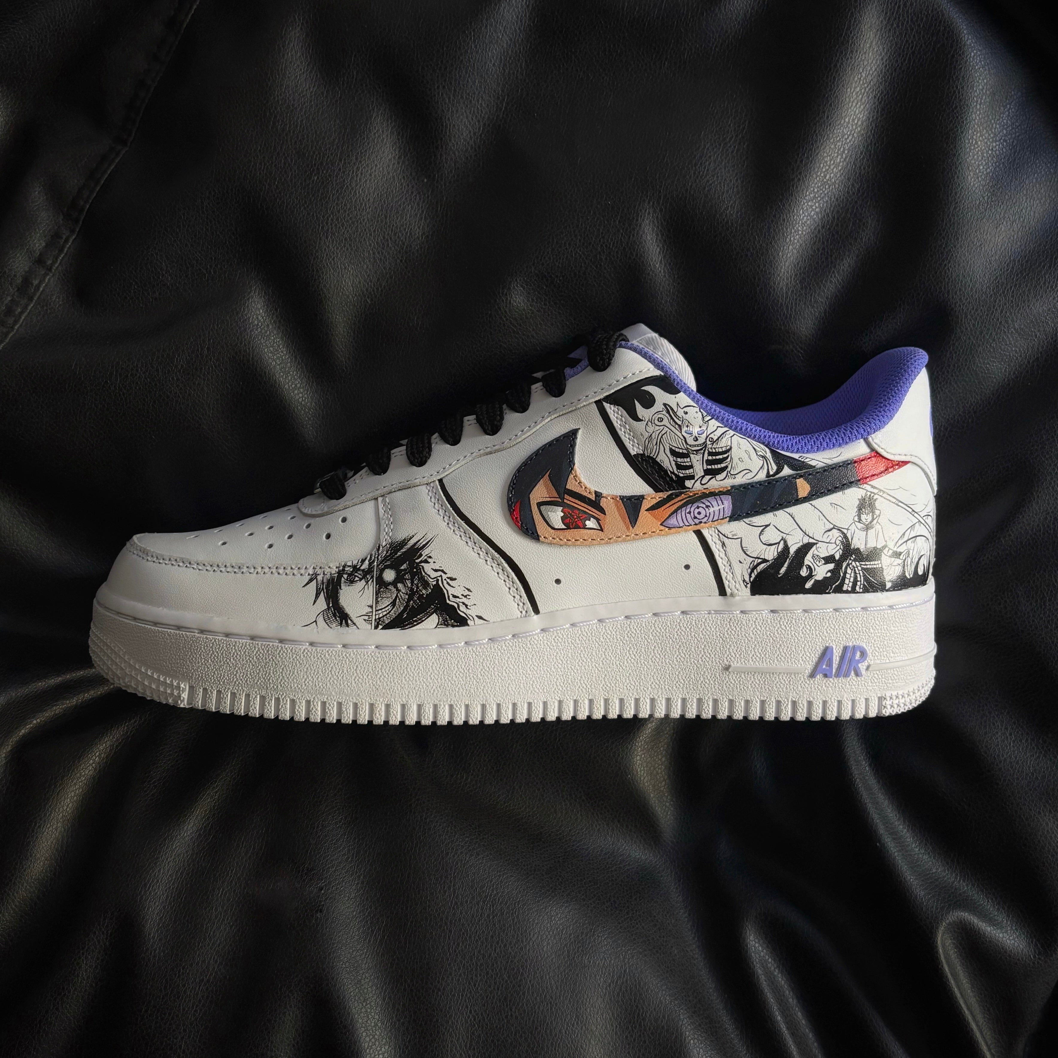 Nike Air Force 1 x Naruto x Sasuke