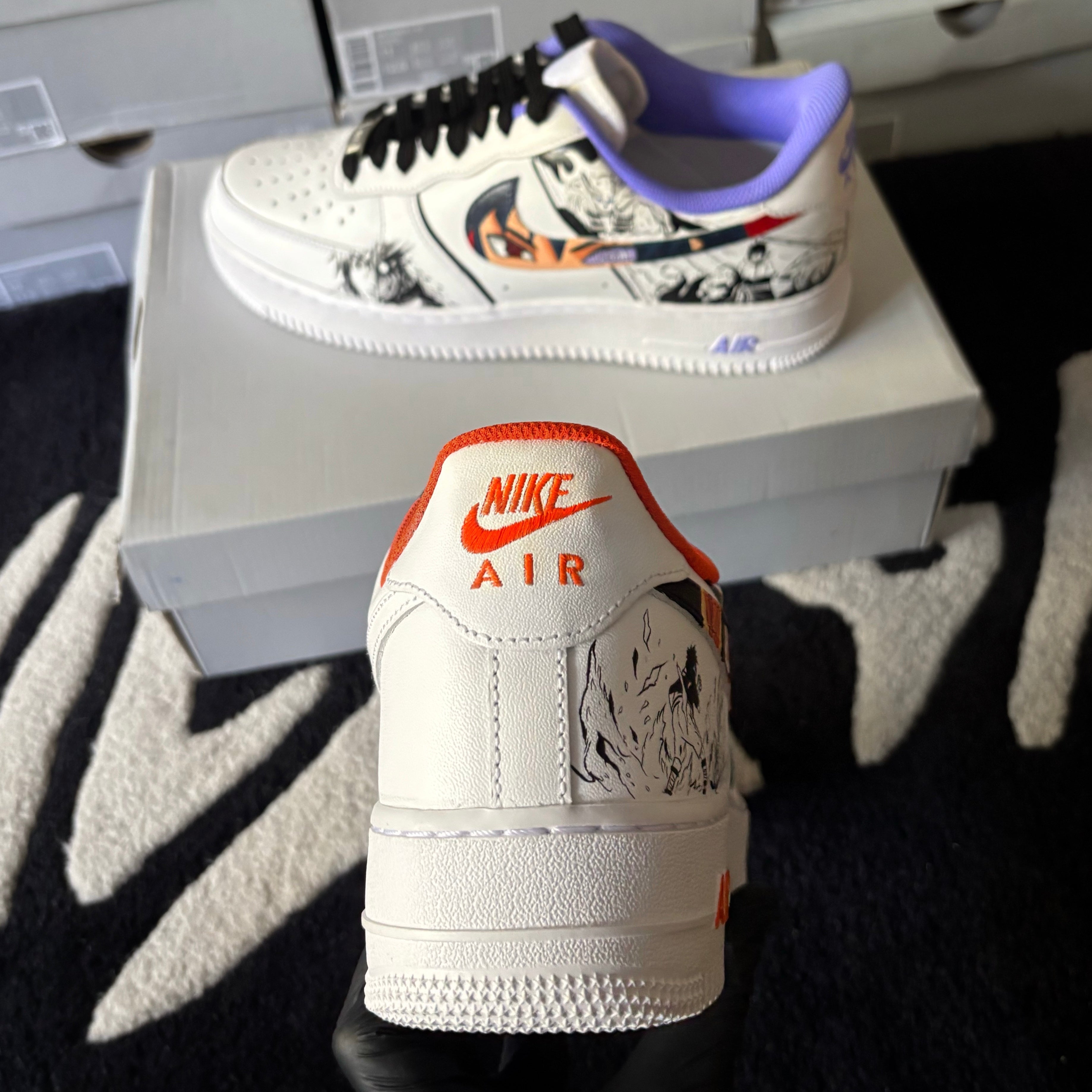 Nike Air Force 1 x Naruto x Sasuke