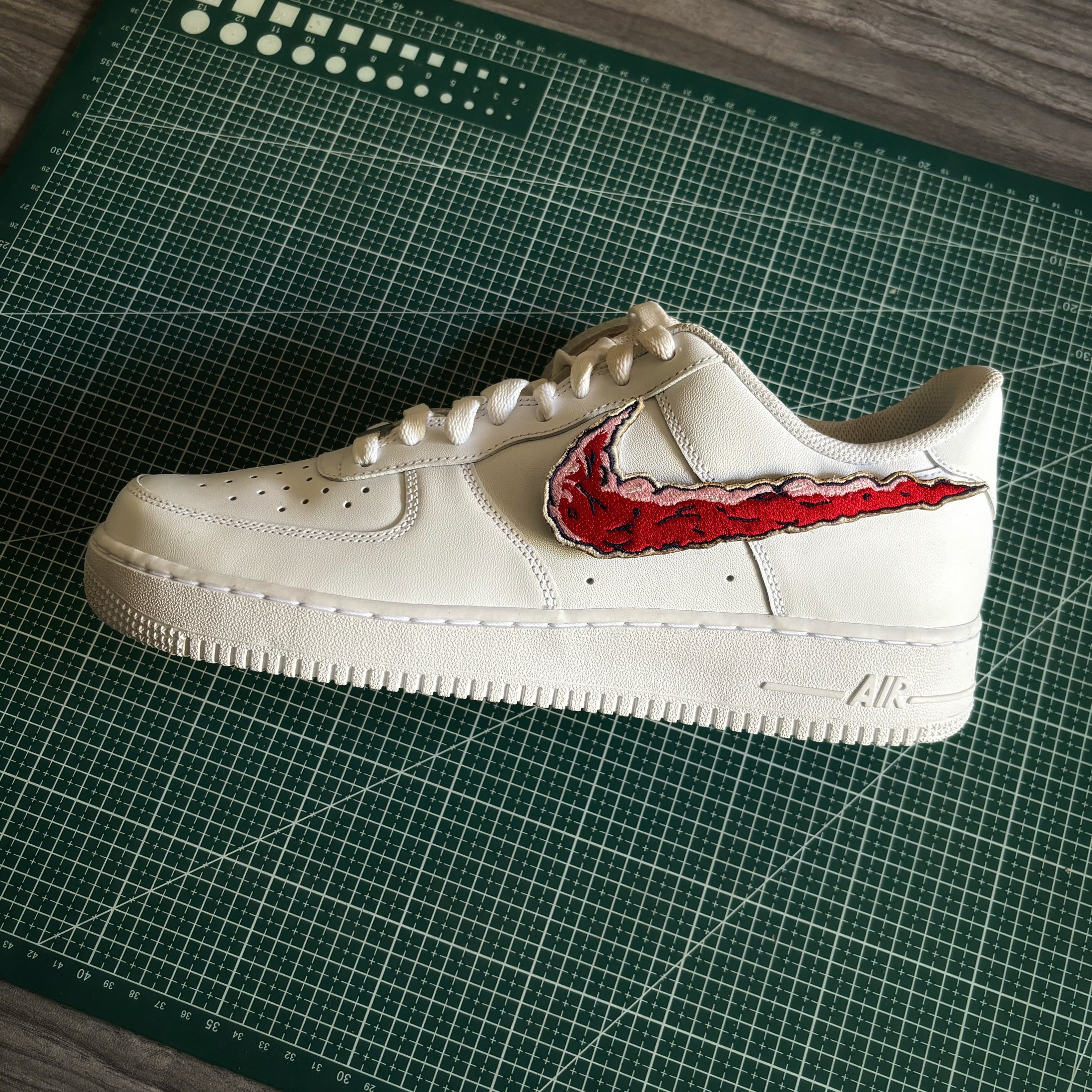 embroidered nike air force 1