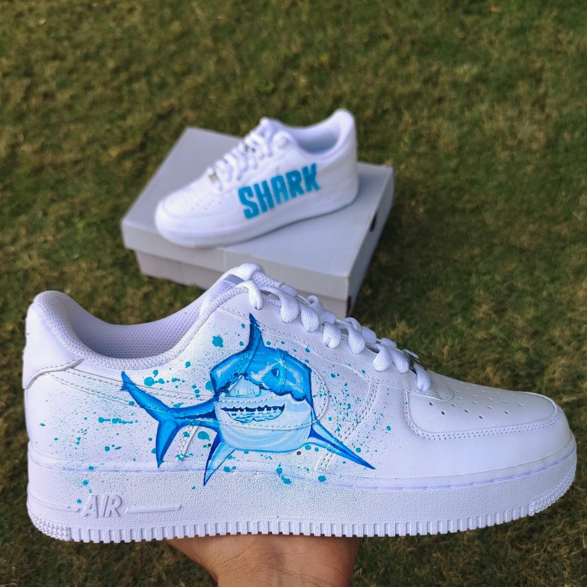 Nike air force shark sale