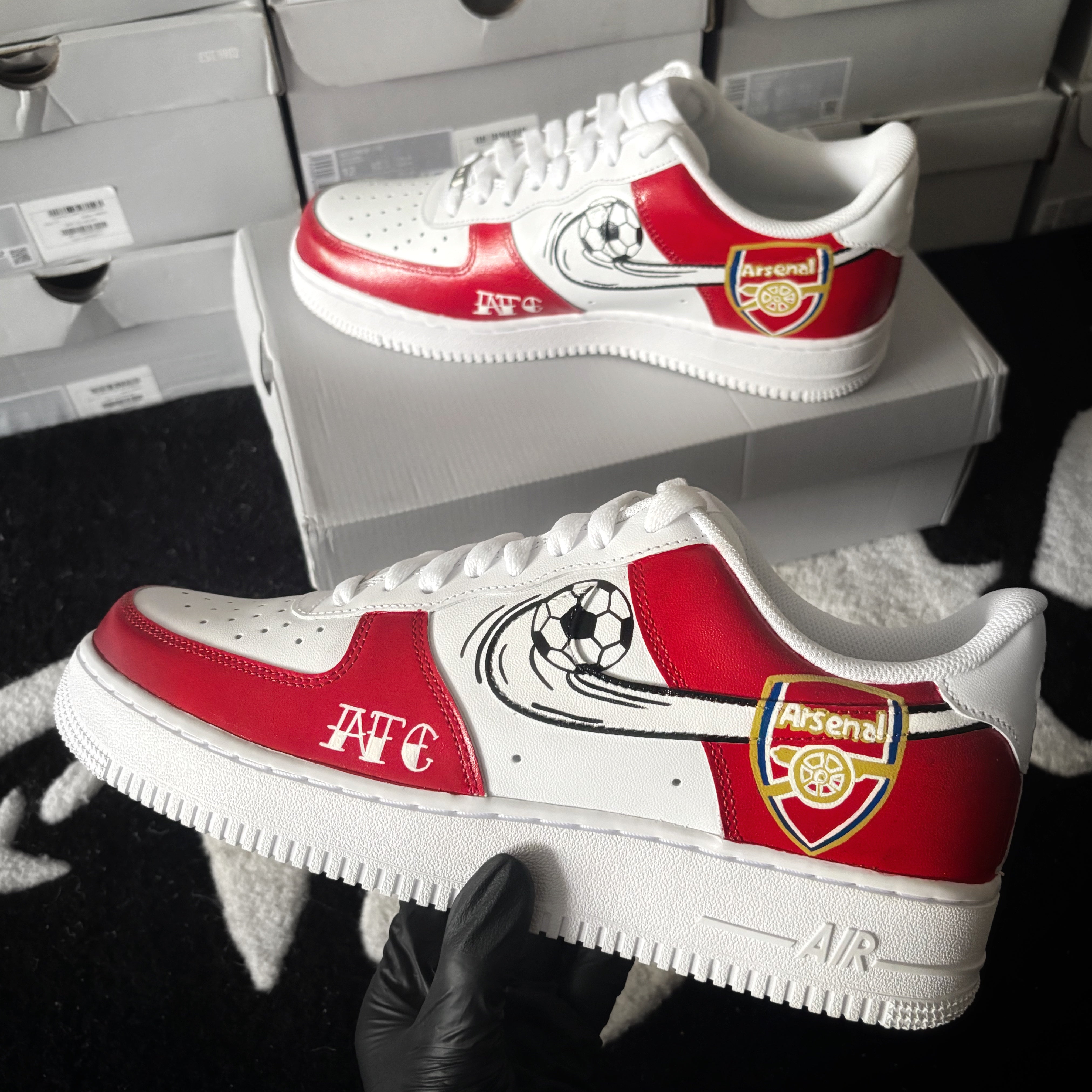 Nike Air Force 1 x Arsenal fc