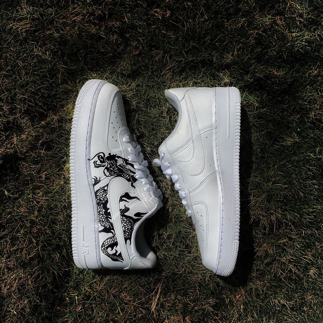 Nike Air Force 1 x Black Dragon Knickgasm