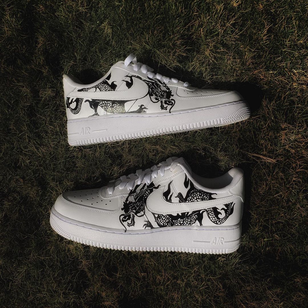 Nike Air Force 1 x Black Dragon Knickgasm