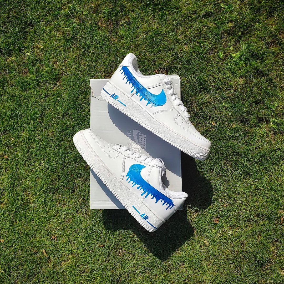 Nike Air Force x Blue Drip