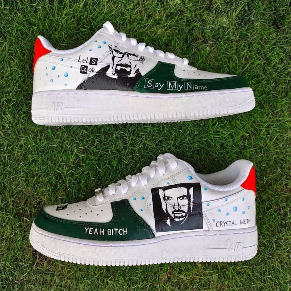 Nike Air Force 1 x Breaking Bad Knickgasm