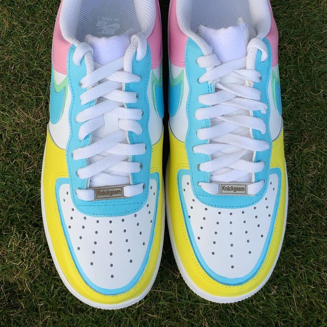 Nike Air Force 1 x Candy Pastel Knickgasm