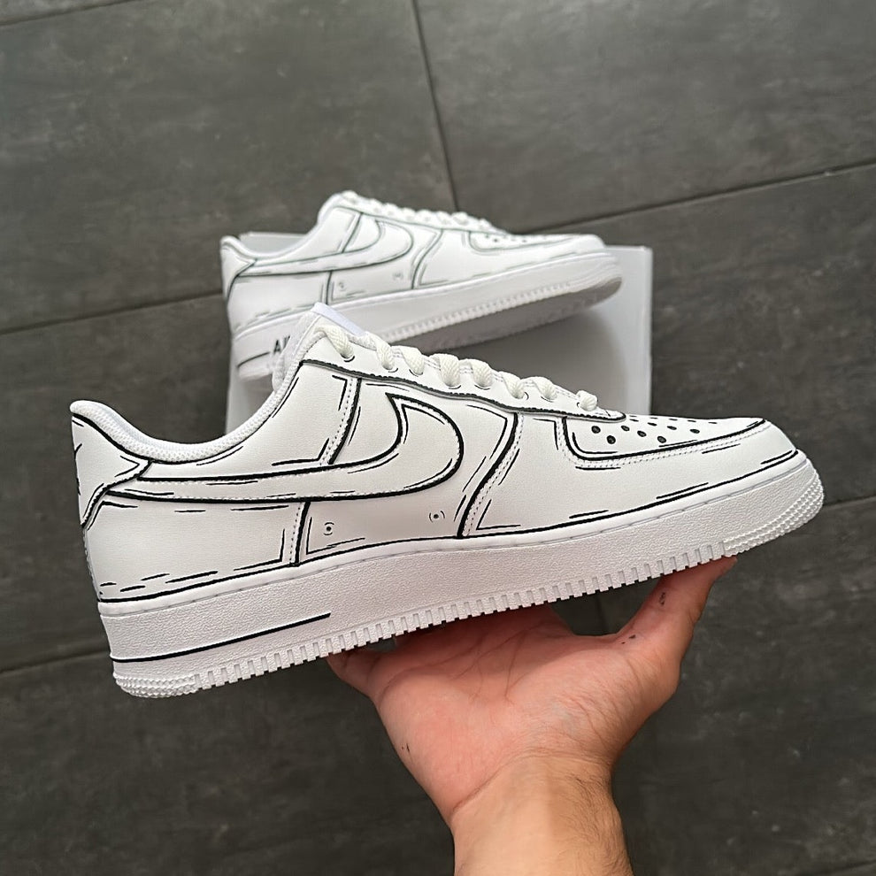 Nike Air Force 1 x Cartooned Knickgasm