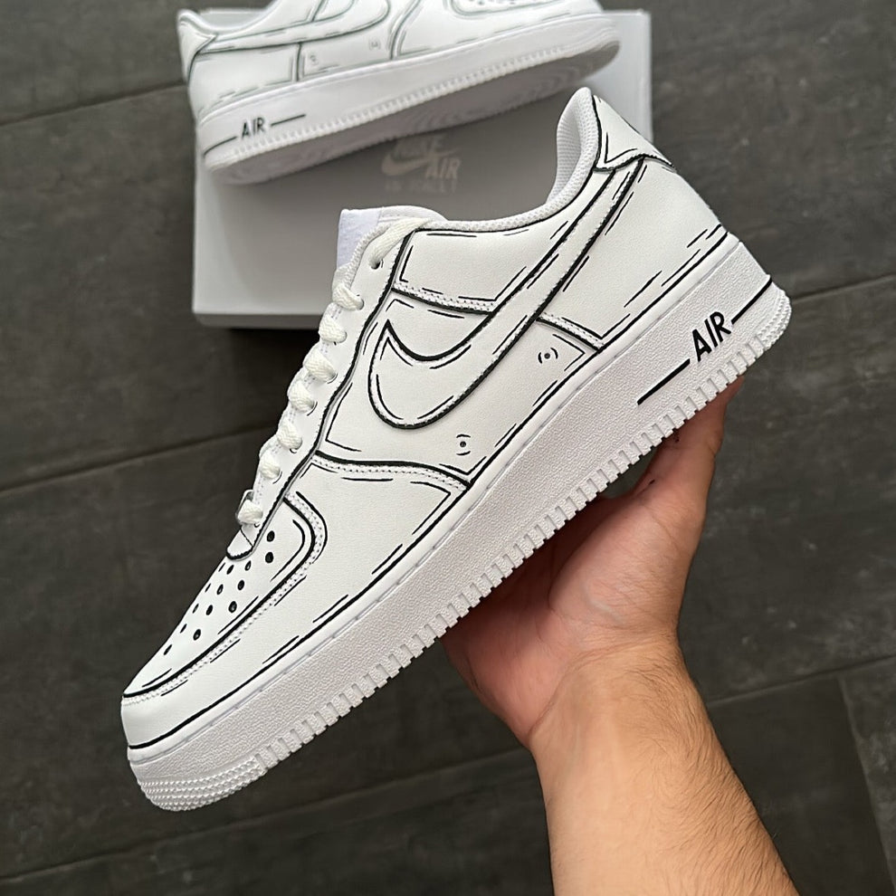 Nike Air Force 1 x Cartooned Knickgasm