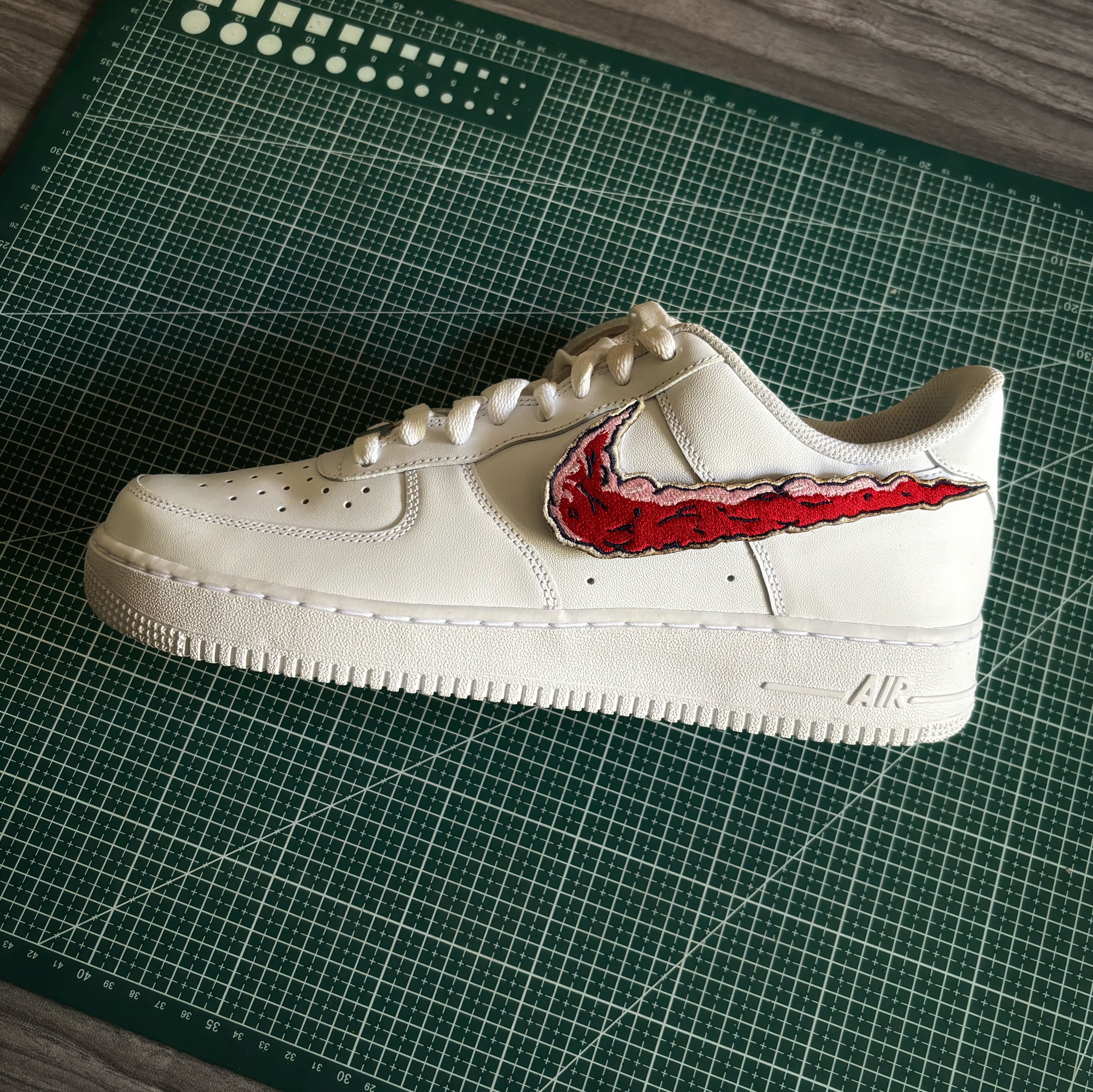 Nike Air Force 1 x Changeable Embroidered Swooshes Knickgasm