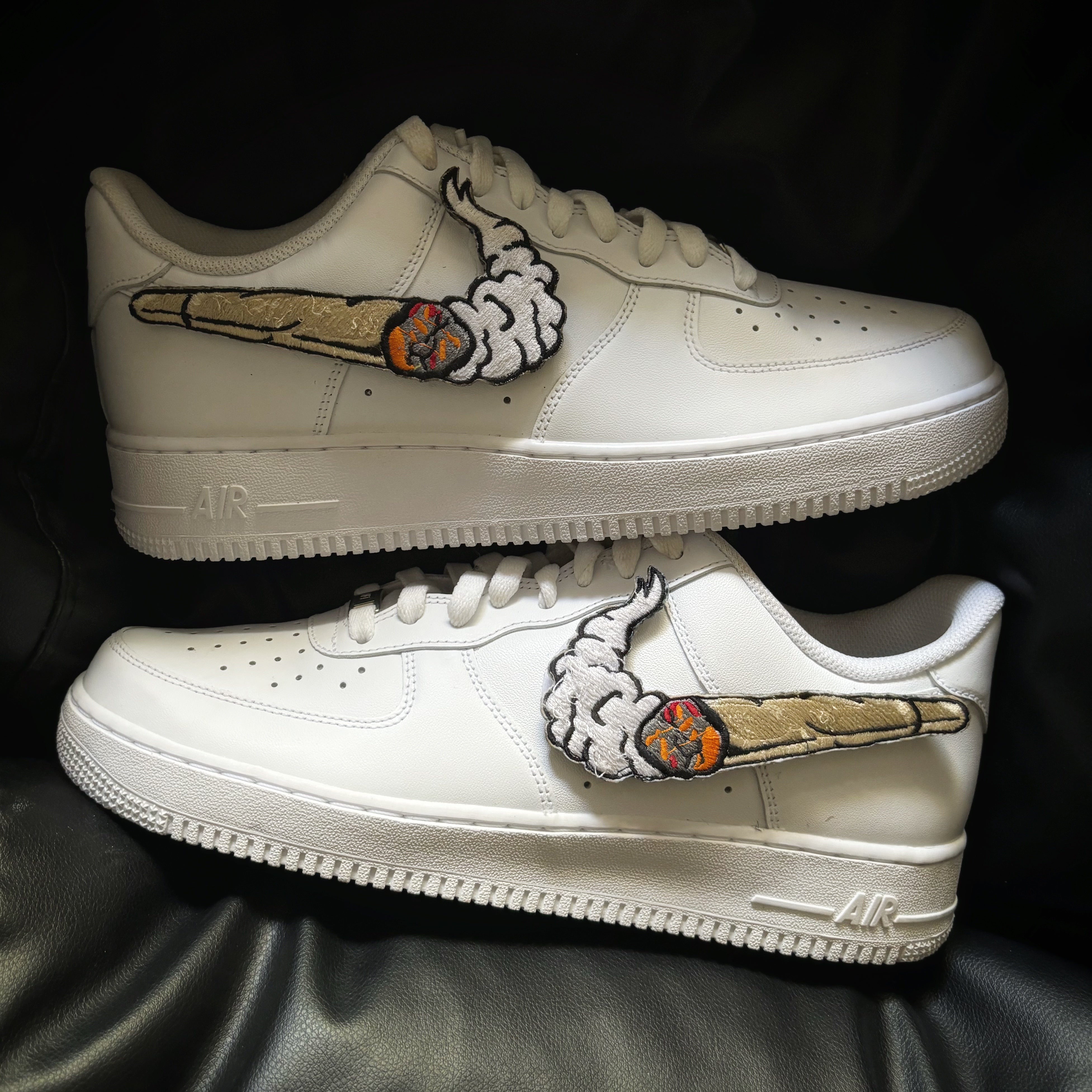 Nike Air Force 1 x Changeable Embroidered Swooshes Knickgasm