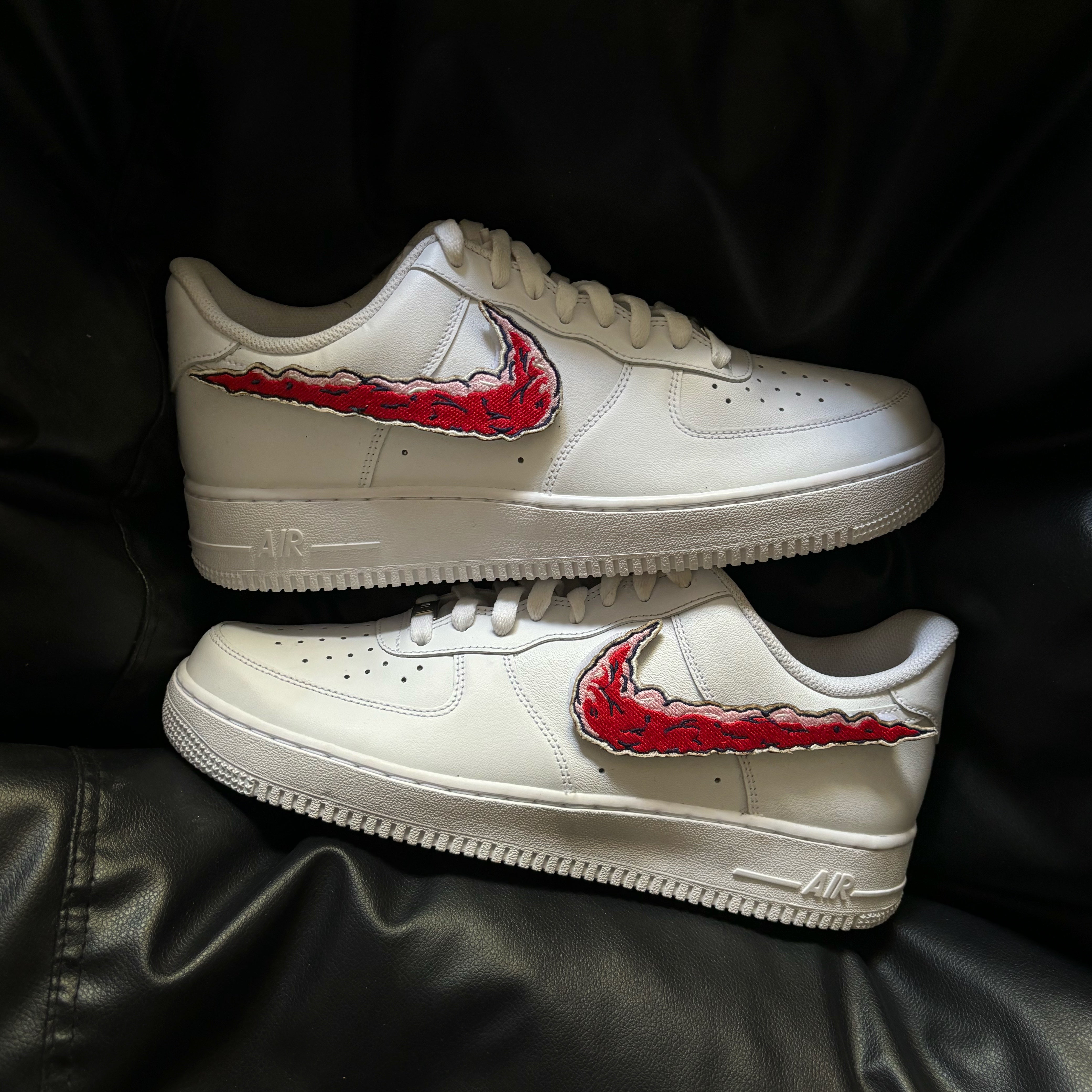 Nike Air Force 1 x Changeable Embroidered Swooshes Knickgasm