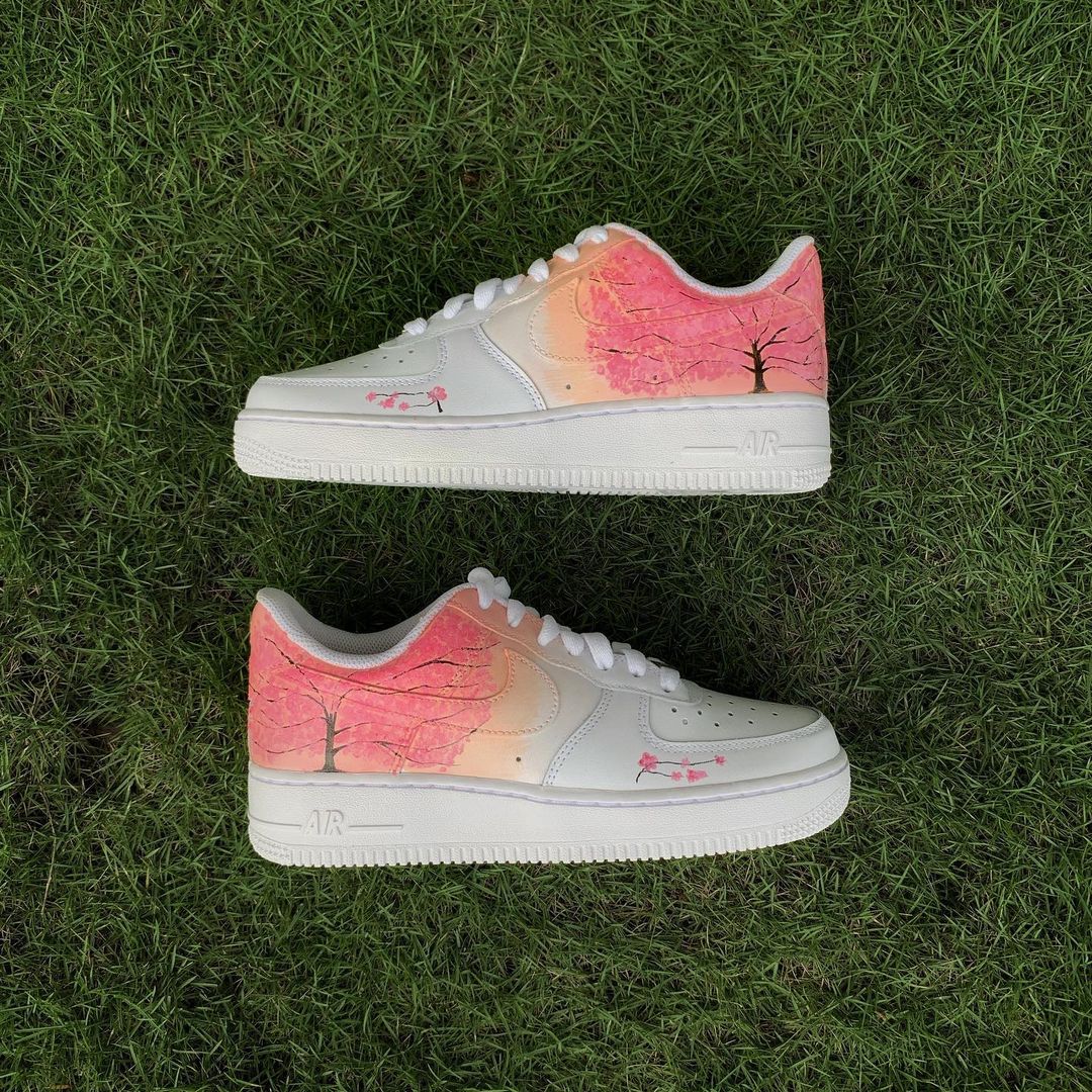 Nike Air Force 1 x Cherry Blossom Knickgasm