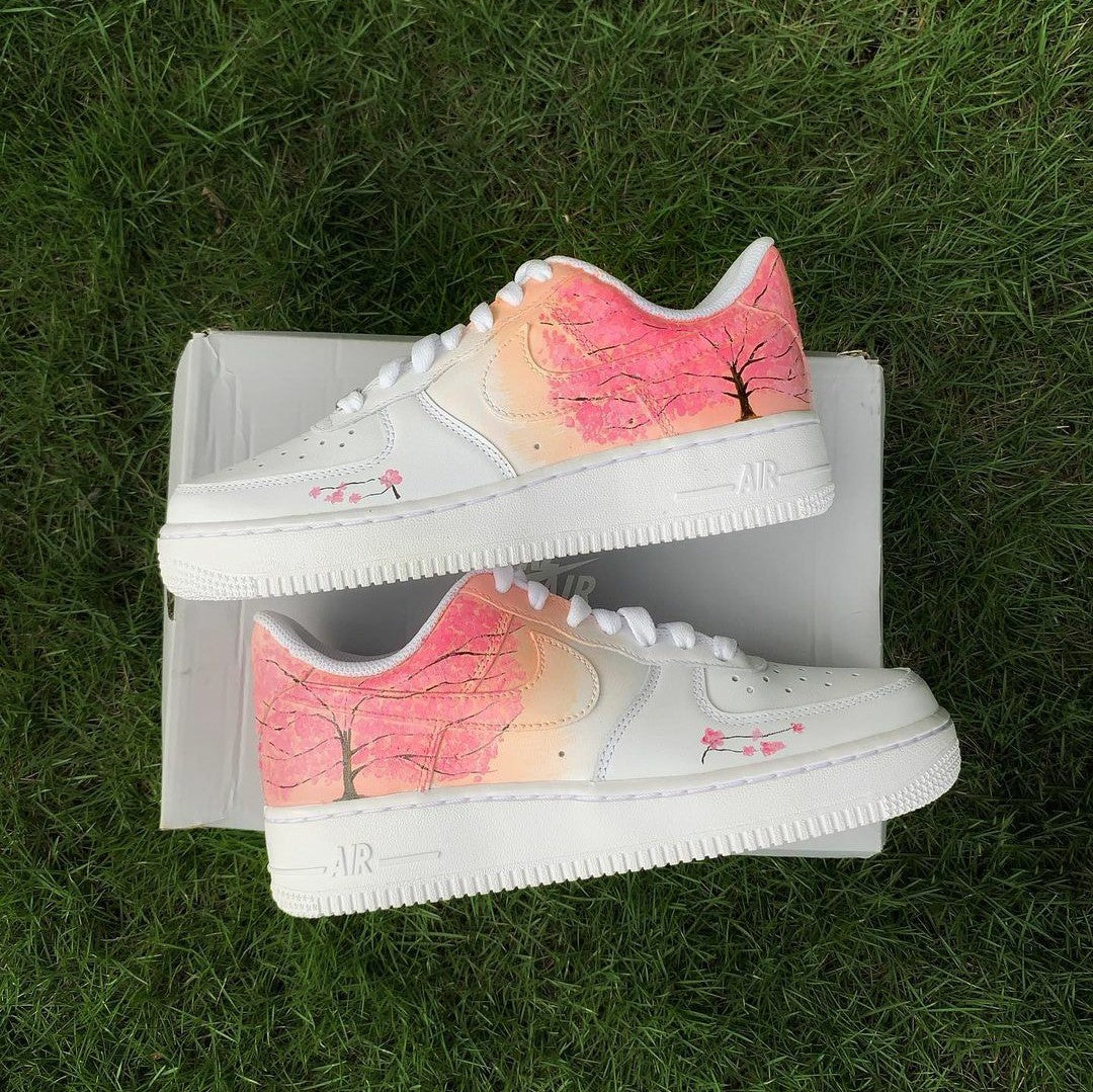 Nike Air Force 1 x Cherry Blossom Knickgasm