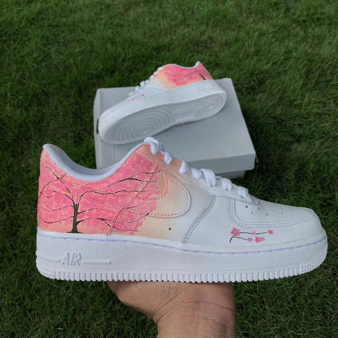 Nike Air Force 1 x Cherry Blossom Knickgasm