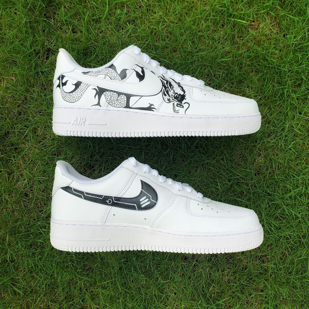 Nike Air Force 1 x Cyber Dragon Knickgasm