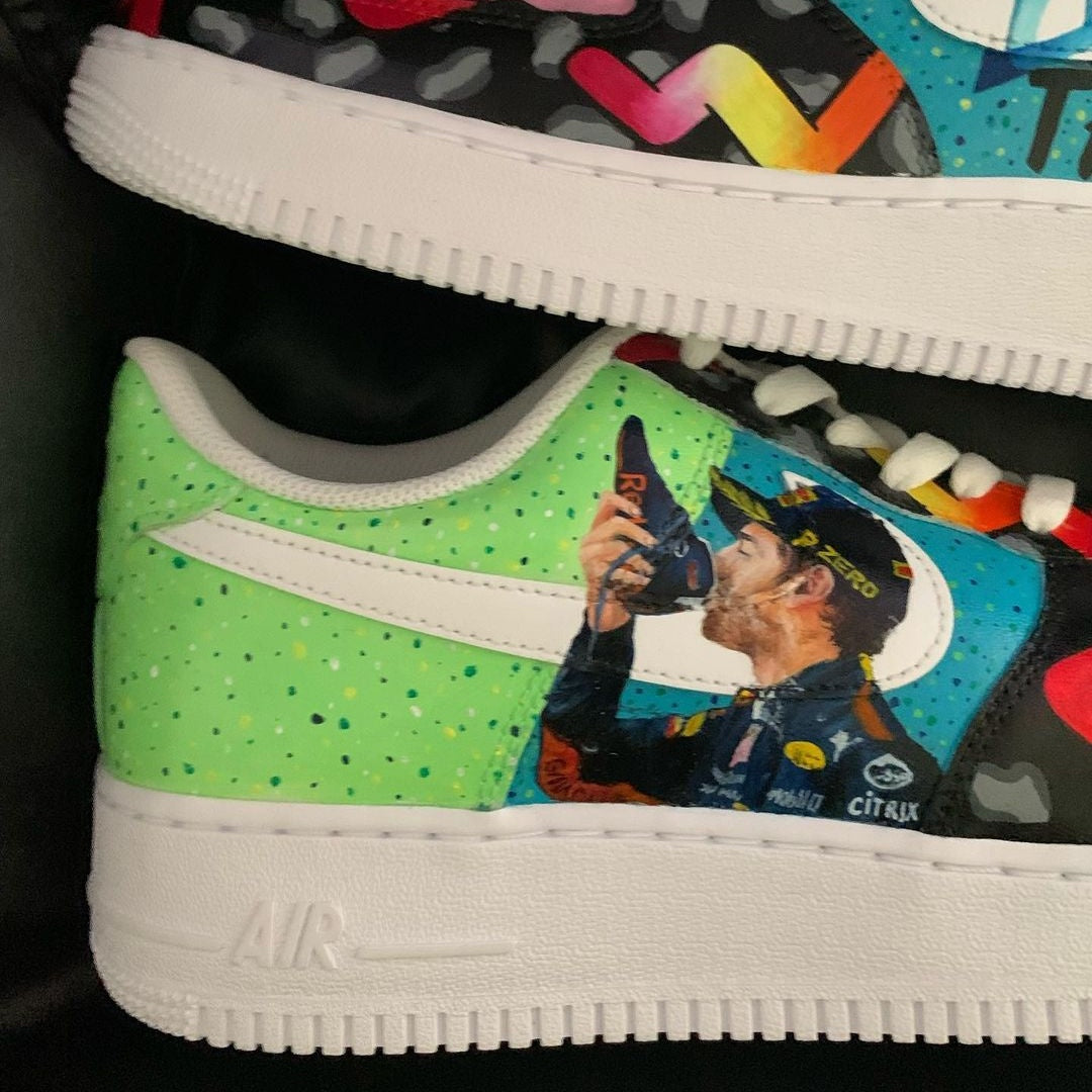 Nike Air Force 1 x Daniel Ricciardo Shoey Knickgasm