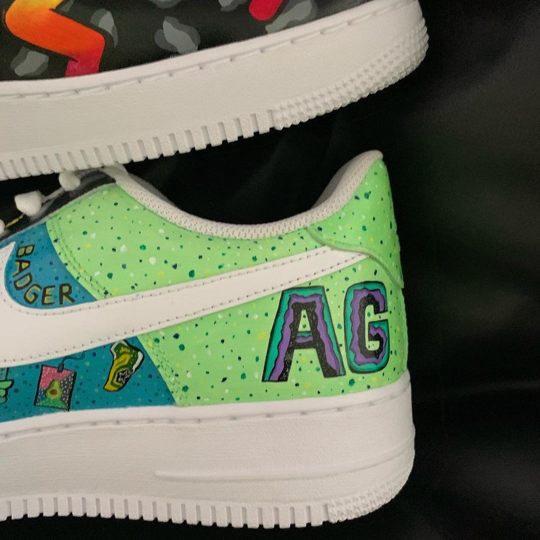 Nike Air Force 1 x Daniel Ricciardo Shoey Knickgasm