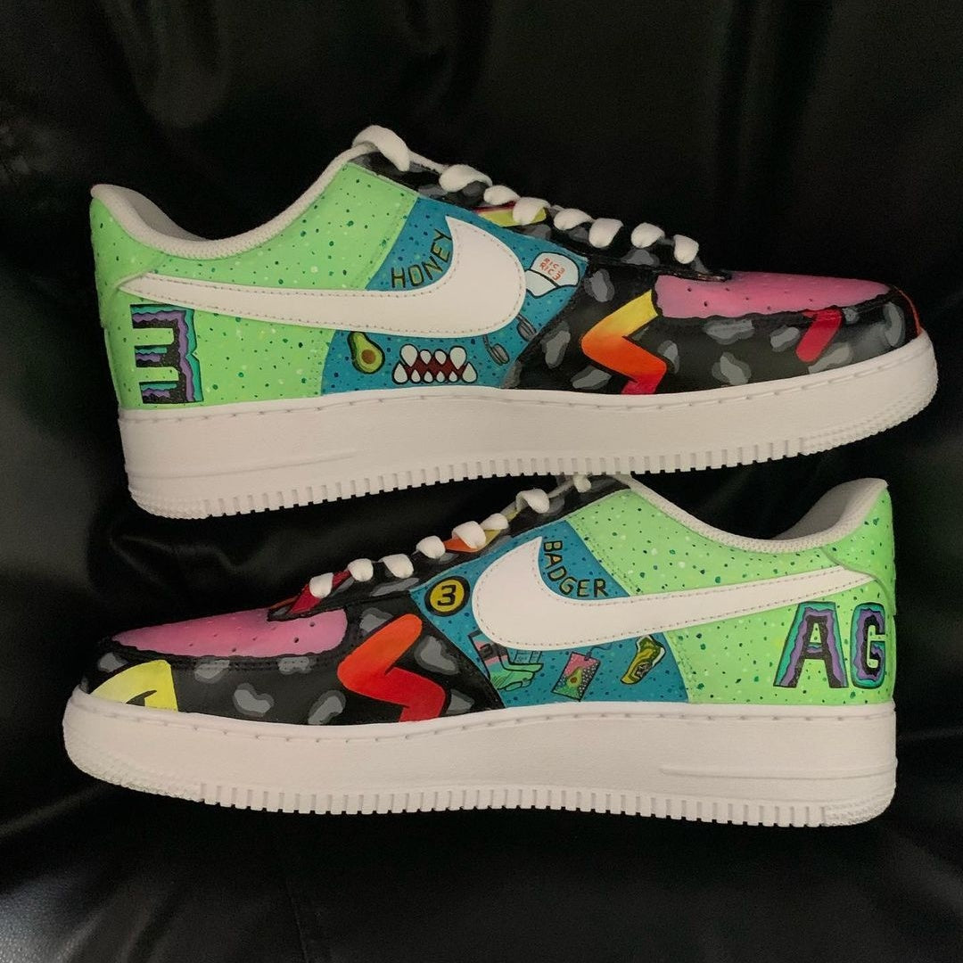 Nike Air Force 1 x Daniel Ricciardo Shoey Knickgasm