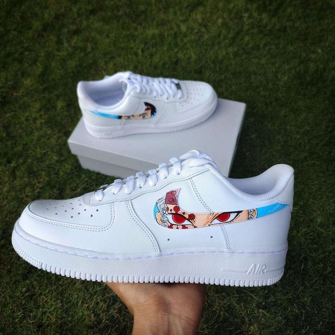 Demon Slayer Air Force Anime Design Nike Air Force X Tengen
