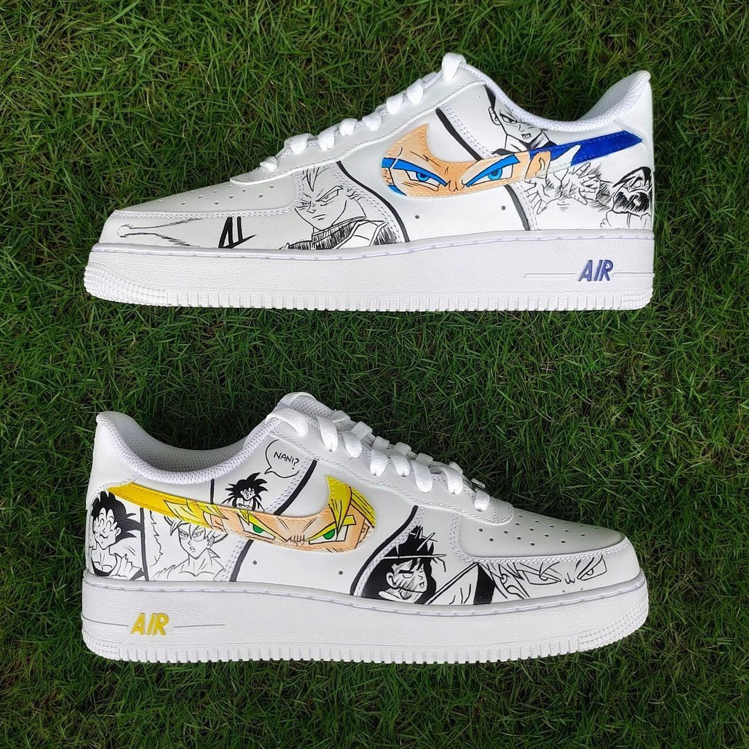 Nike Air Force 1 x Dragon Ball Z Knickgasm