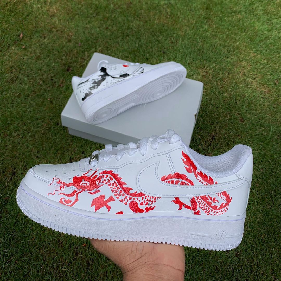 Nike Air Force 1 x Dragon Waves Knickgasm