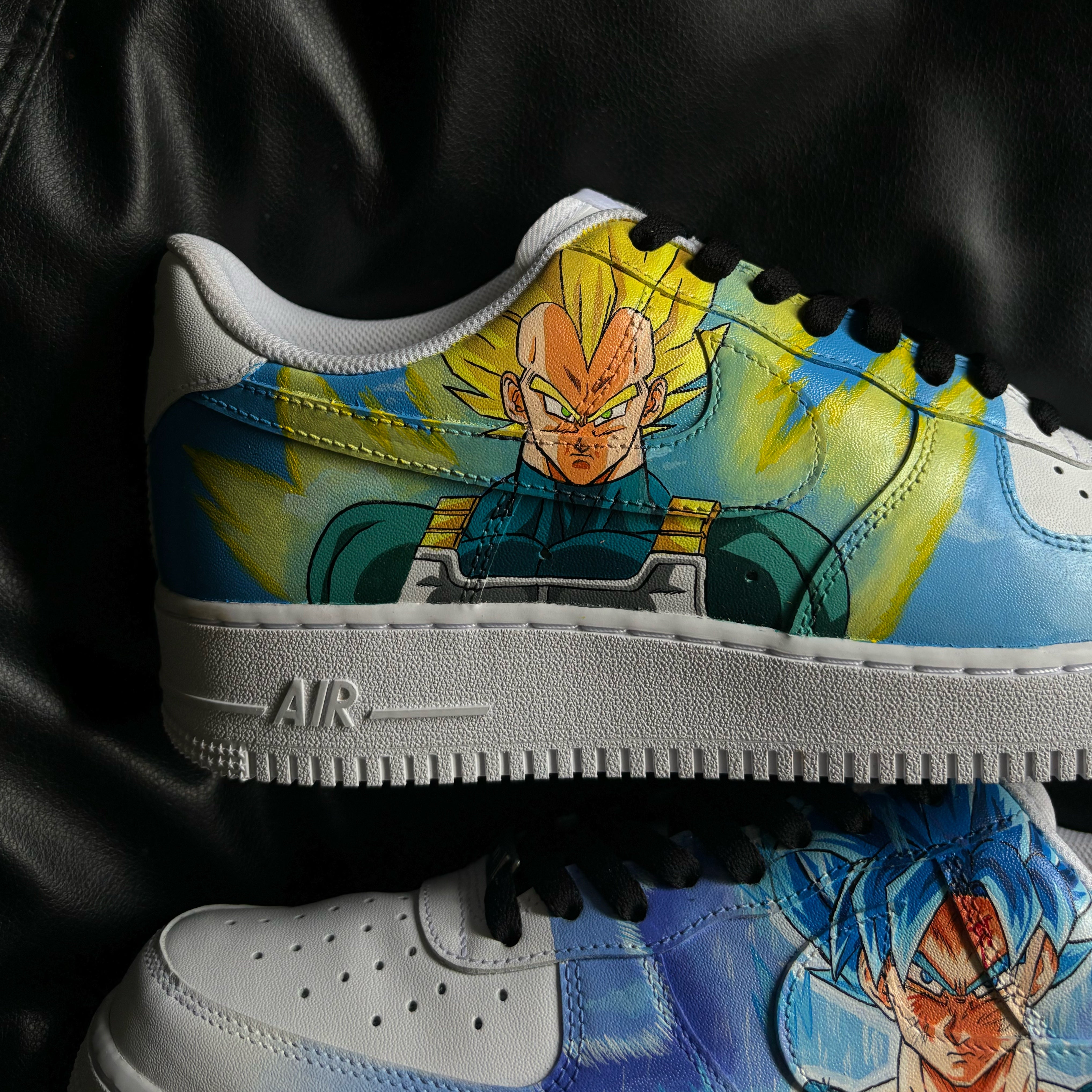 Nike Air Force Tenis De Goku Para Niño Force One Nike Air Force Goku
