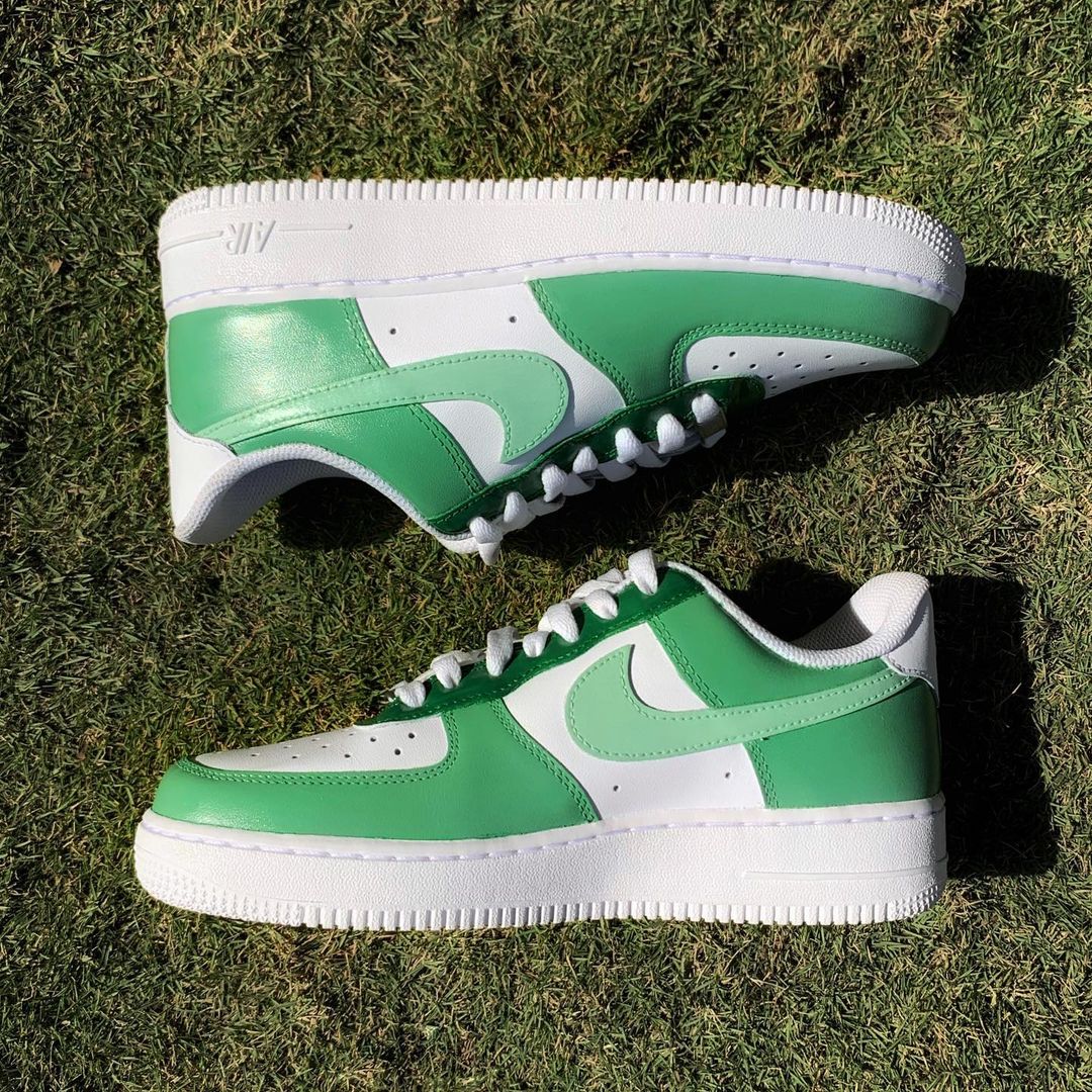 Nike Air Force 1 x Green Pastel Knickgasm