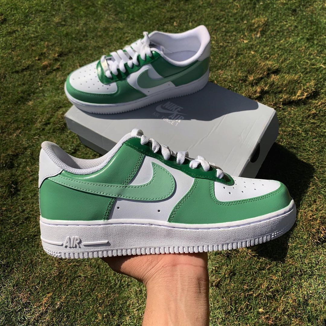 Nike Air Force 1 x Green Pastel Knickgasm